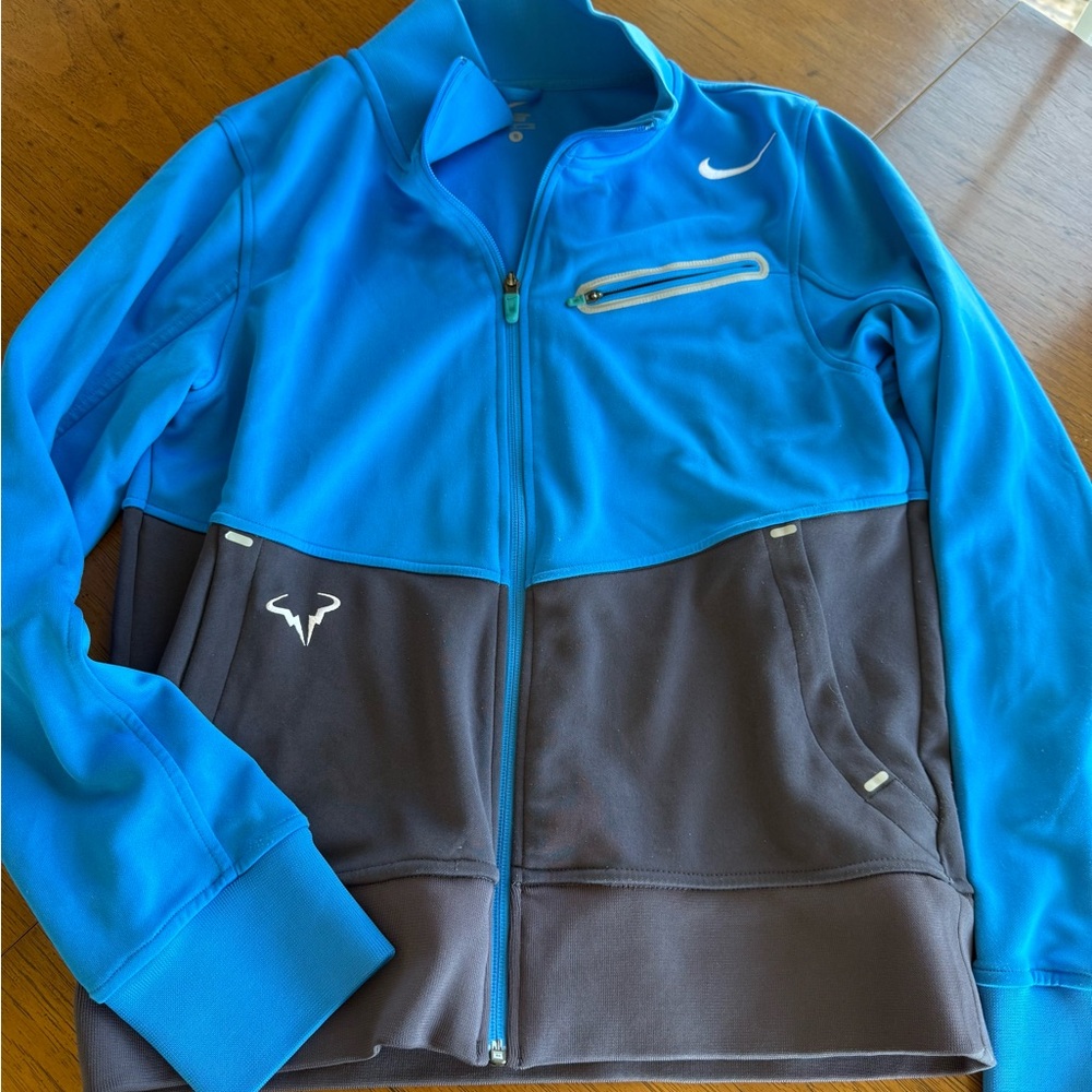 Nike Rafael Nadal 2011 tennis zip up track jacket